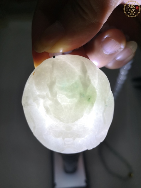 古玩玉器天然翡翠龍牌拍賣,當前價格550元