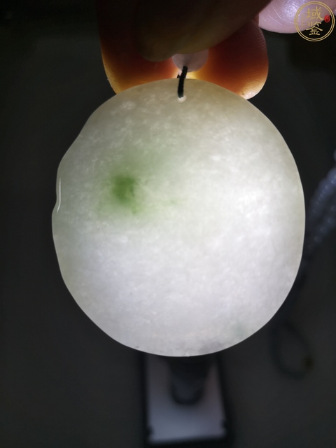 古玩玉器天然翡翠龍牌拍賣,當前價格550元