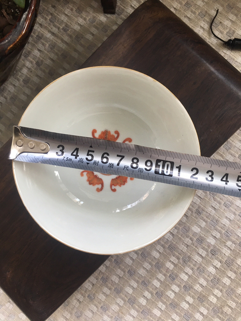 古玩陶瓷萬壽無疆粉彩小碗拍賣，當前價格9000元