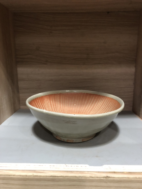 古玩陶瓷明代影青研缽拍賣，當前價格1800元