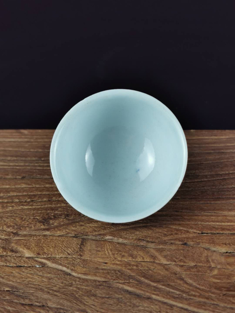 古玩陶瓷清早期 青花纏枝蓮紋杯拍賣,當前價格666元