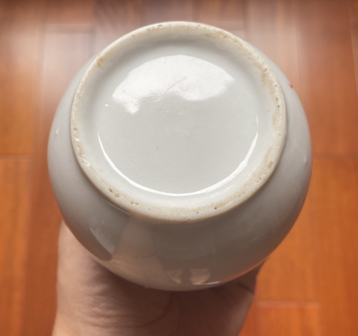 古玩陶瓷【民國(guó)】粉彩花卉紋蘋果尊拍賣，當(dāng)前價(jià)格2999元