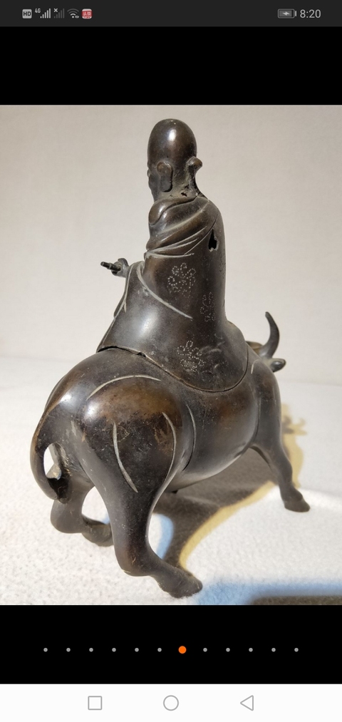 古玩銅器熏爐拍賣，當前價格6800元