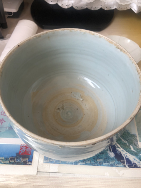 古玩陶瓷青釉缽拍賣,當前價格2300元
