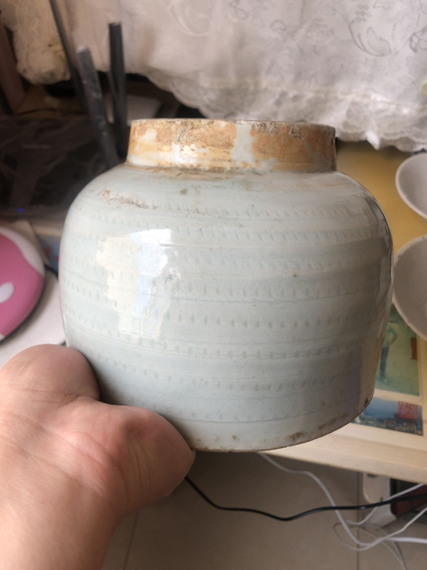 古玩陶瓷青釉缽拍賣,當前價格2300元