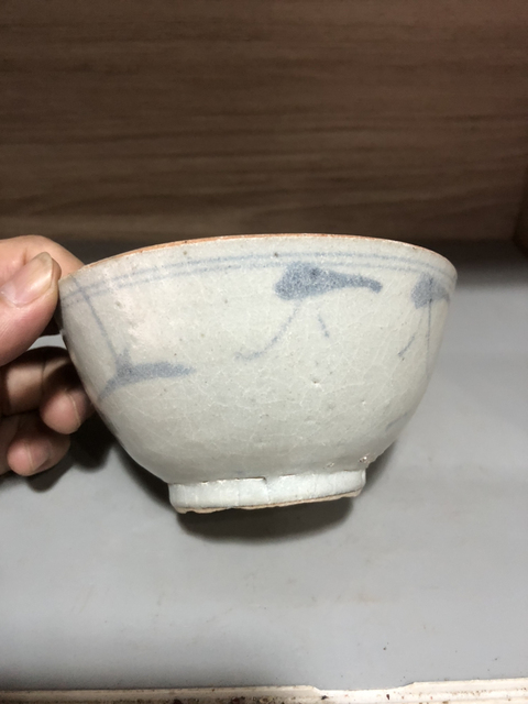 古玩陶瓷清早期青花碗拍賣，當前價格999元