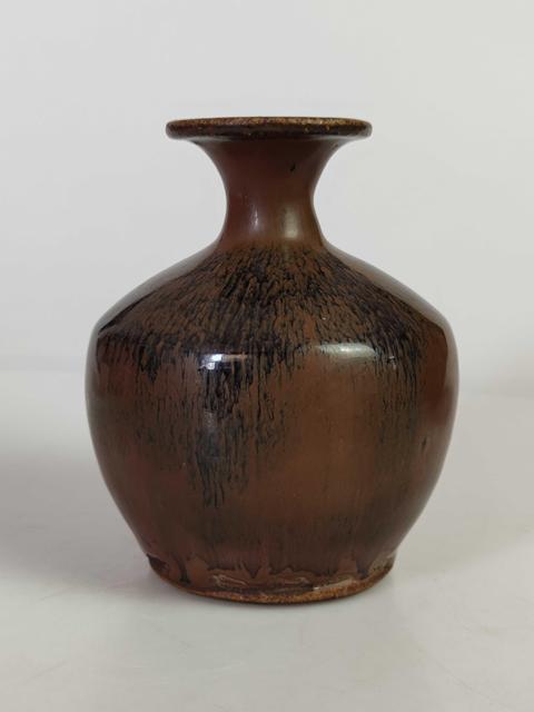 古玩陶瓷清紫金釉窯變瓶拍賣(mài),當(dāng)前價(jià)格68元