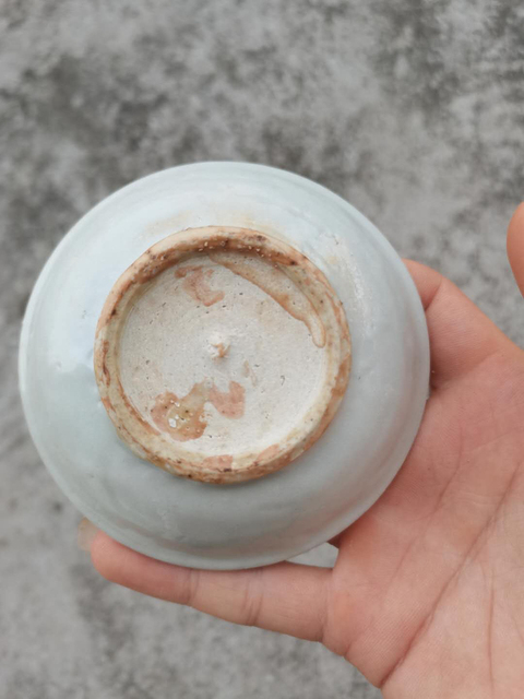 古玩陶瓷明晚期兔紋盤拍賣,當前價格1380元
