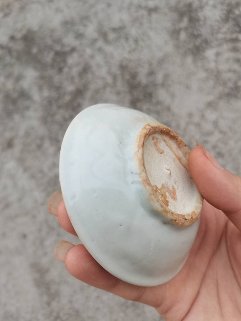 古玩陶瓷明晚期兔紋盤拍賣,當前價格1380元