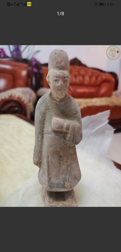 古玩陶瓷人物陶俑拍賣，當(dāng)前價(jià)格1500元