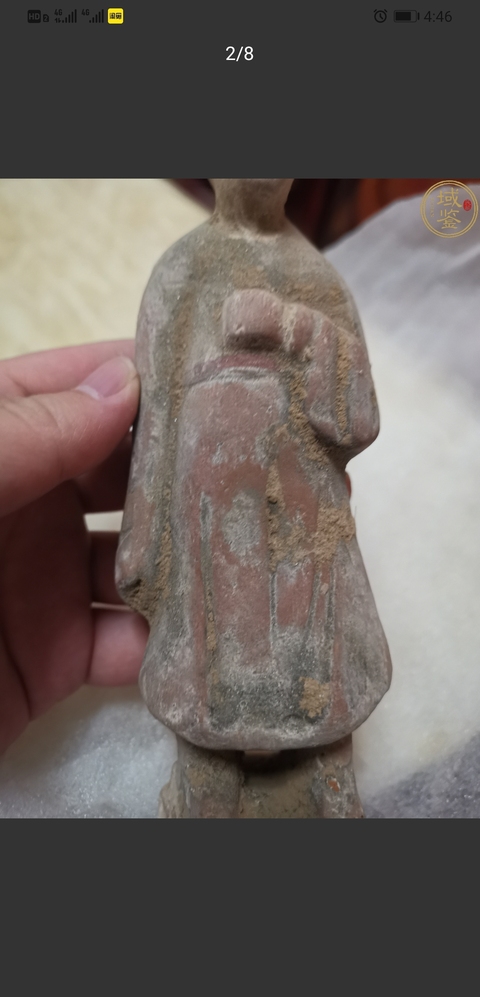 古玩陶瓷人物陶俑拍賣，當(dāng)前價(jià)格1500元