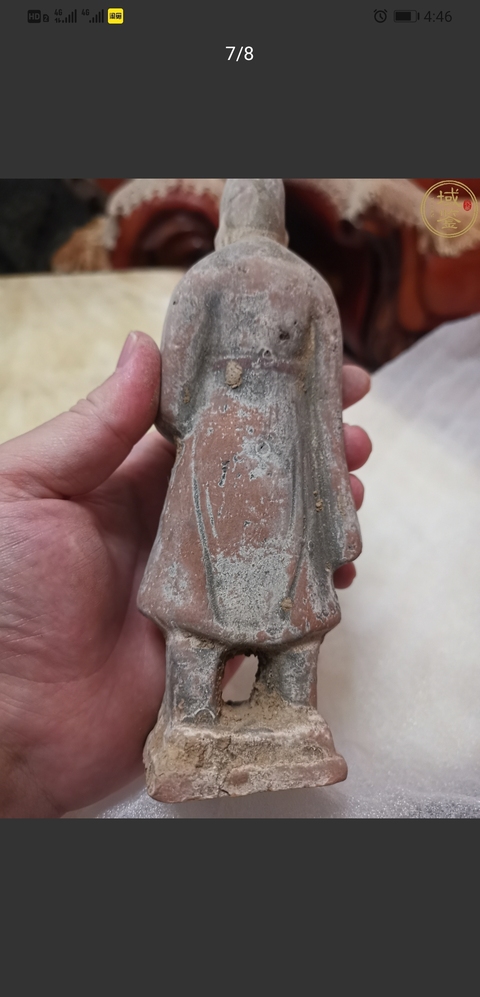 古玩陶瓷人物陶俑拍賣，當(dāng)前價(jià)格1500元