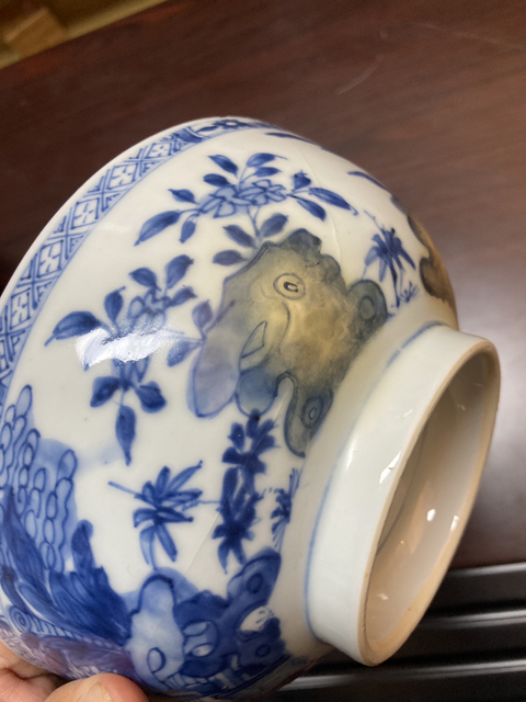 古玩陶瓷青花人物故事紋碗拍賣，當(dāng)前價格3999元