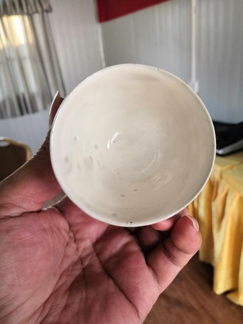 古玩陶瓷青花瓜棱紋杯拍賣，當(dāng)前價(jià)格300元