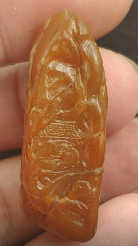 古玩雜項壽山坑頭田石拍賣，當前價格1568元