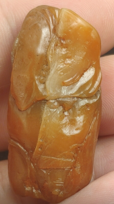 古玩雜項壽山坑頭田石拍賣，當前價格1568元