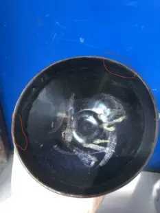 古玩陶瓷南宋吉州窯月映梅黑釉盞拍賣，當前價格5888元