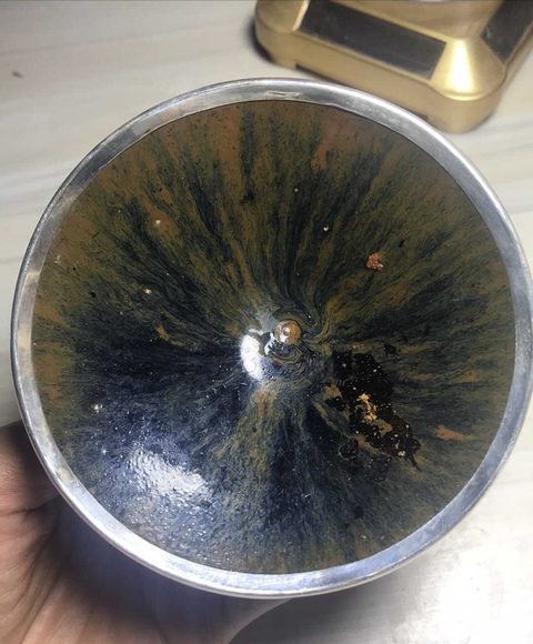 古玩陶瓷南宋建窯兔毫盞拍賣，當前價格3999元