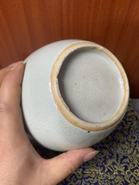 古玩陶瓷哥釉罐拍賣，當前價格2999元