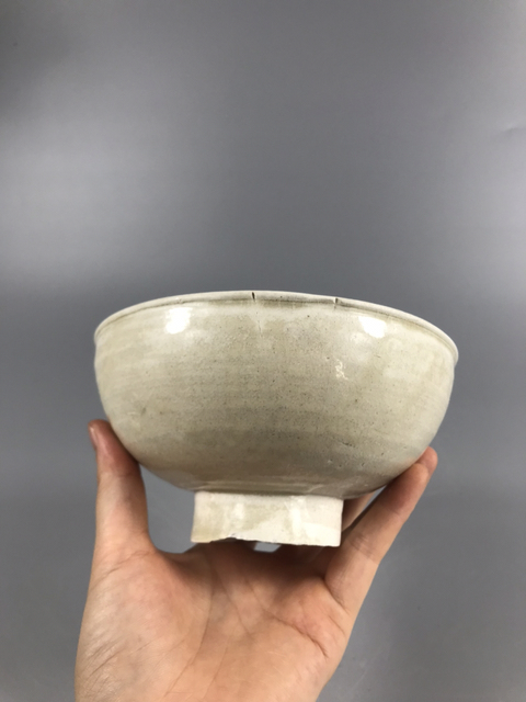 古玩陶瓷北宋影青高足碗拍賣，當前價格1999元