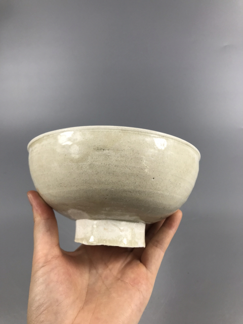 古玩陶瓷北宋影青高足碗拍賣，當前價格1999元