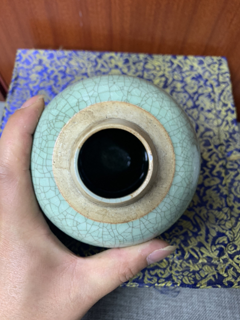 古玩陶瓷哥釉罐拍賣，當前價格2999元
