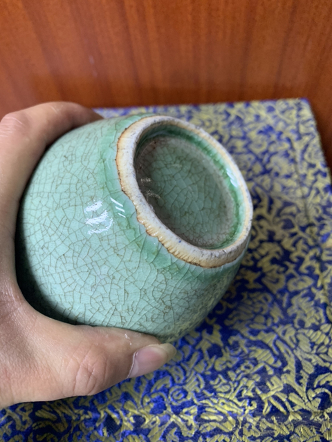 古玩陶瓷哥釉罐拍賣，當前價格2999元