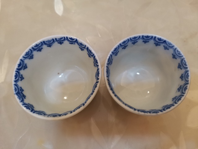 古玩陶瓷民國(guó)嬰戲人物紋杯一對(duì)拍賣，當(dāng)前價(jià)格999元