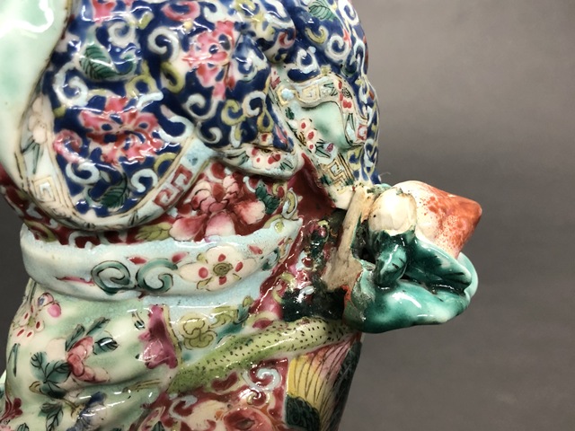 古玩陶瓷清粉彩侍女人塑像拍賣，當前價格3600元