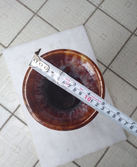 古玩陶瓷創匯期,窯變釉觀音瓶拍賣,當前價格999元