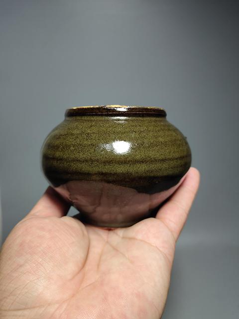 古玩陶瓷宋金耀州窯茶入（茶器）拍賣，當(dāng)前價(jià)格1999元