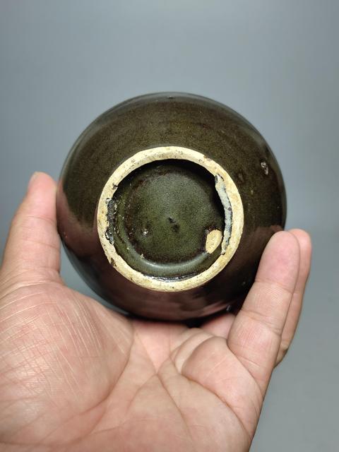 古玩陶瓷宋金耀州窯茶入（茶器）拍賣，當(dāng)前價(jià)格1999元