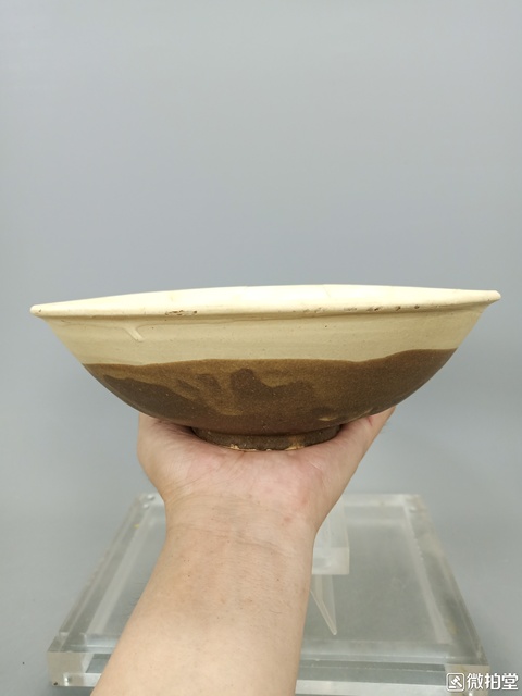 古玩陶瓷點彩碗拍賣，當前價格300元