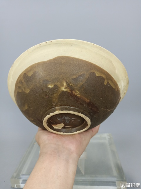 古玩陶瓷點彩碗拍賣，當前價格300元