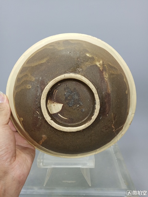 古玩陶瓷點彩碗拍賣，當前價格300元