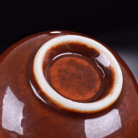 古玩陶瓷創外匯-青花海藻金魚杯十個拍賣，當前價格99元