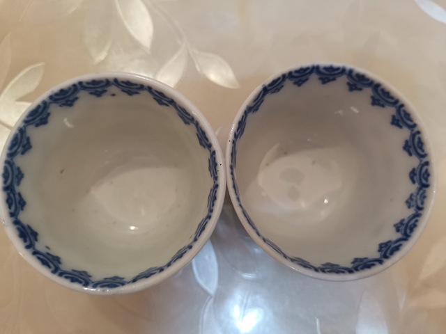 古玩陶瓷晚清民國嬰戲人物紋杯一對拍賣,當前價格1666元