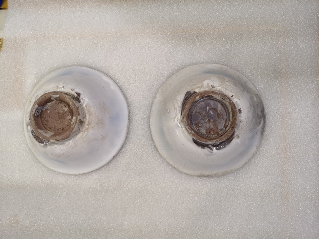 古玩陶瓷清代磁州窯青花碗拍賣，當前價格550元