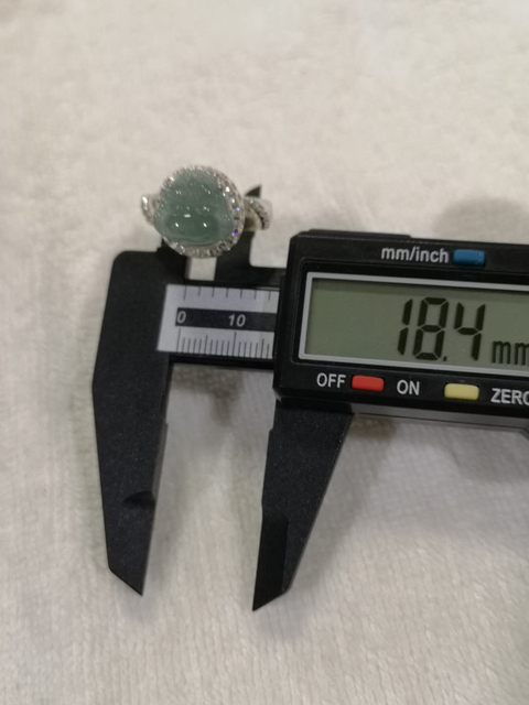 古玩玉器翡翠鑲嵌翡翠拍賣,當前價格398元