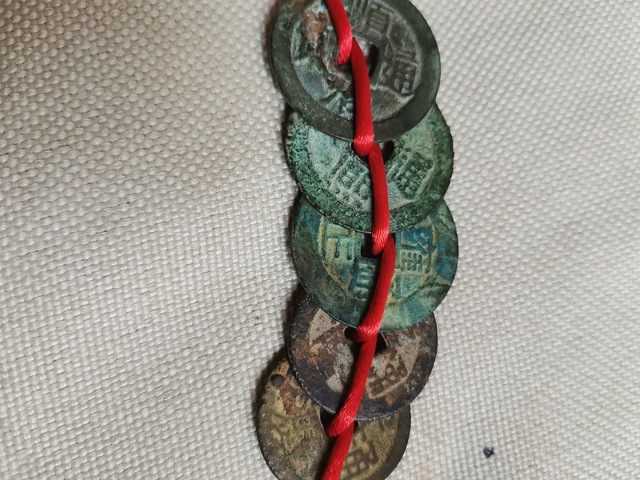 古玩錢幣五帝錢 兩套拍賣，當前價格1280元