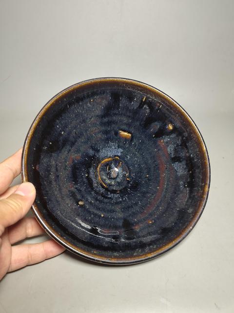 古玩陶瓷金元耀州瑪瑙紅釉大碗(黑玫瑰)拍賣,當前價格1200元