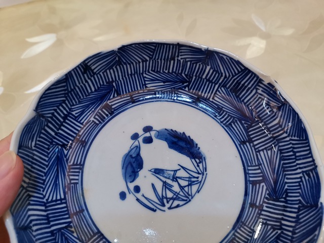 古玩陶瓷清末民初青花盤拍賣,當(dāng)前價(jià)格999元