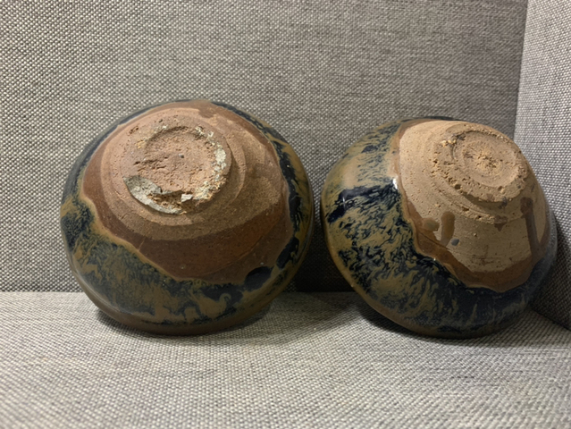 古玩陶瓷一對宋代建窯系兔豪盞拍賣,當(dāng)前價(jià)格5888元