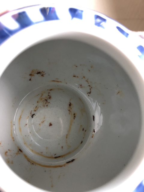 古玩陶瓷青花冰梅紋罐拍賣,當前價格580元
