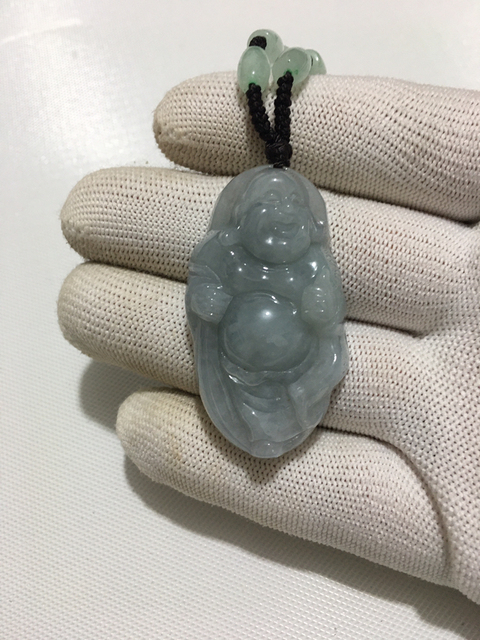 古玩玉器翠佛公掛件拍賣，當前價格298元