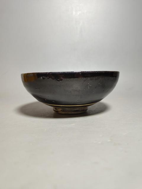 古玩陶瓷宋金耀州窯弦紋黑釉盞（茶器）拍賣(mài)，當(dāng)前價(jià)格9800元