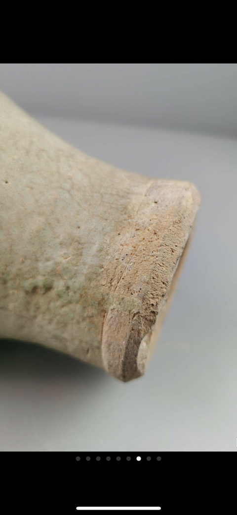 古玩陶瓷宋元影青釉堆塑龍紋瓶(保真卡)拍賣(mài),當(dāng)前價(jià)格2380元