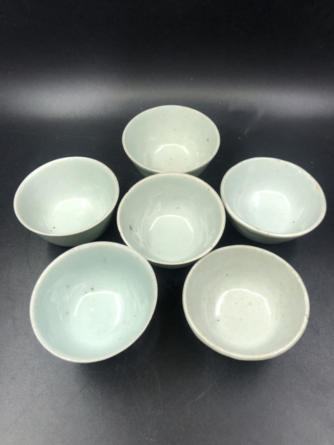 古玩陶瓷豆青釉杯拍賣，當(dāng)前價(jià)格2999元