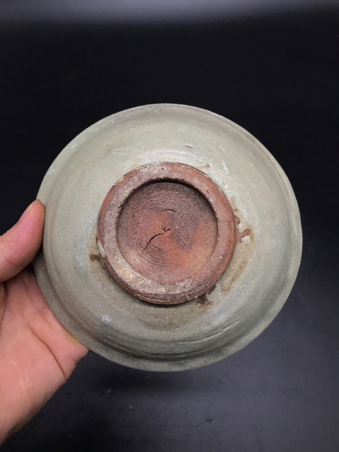 古玩陶瓷元代龍泉窯青瓷碗拍賣，當前價格999元