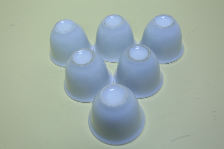 古玩陶瓷白釉杯6個拍賣,當前價格266元